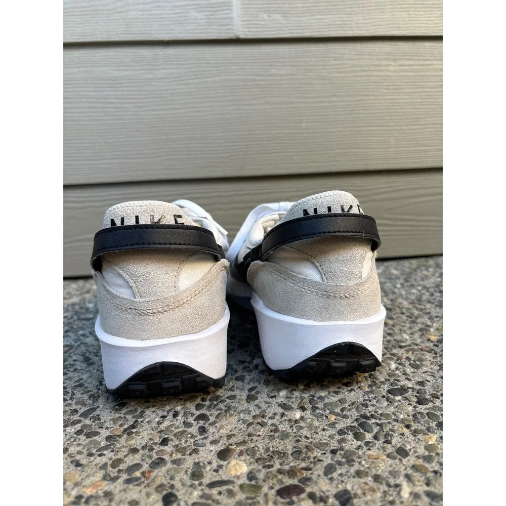 Nike Waffle Debut Womens Sail White Black Sneakers DH9523-102 Size 11